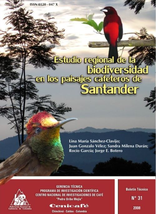 <p>(bot031)Estudio regional de la biodiversidad en los paisajes cafeteros de Santander.</p>