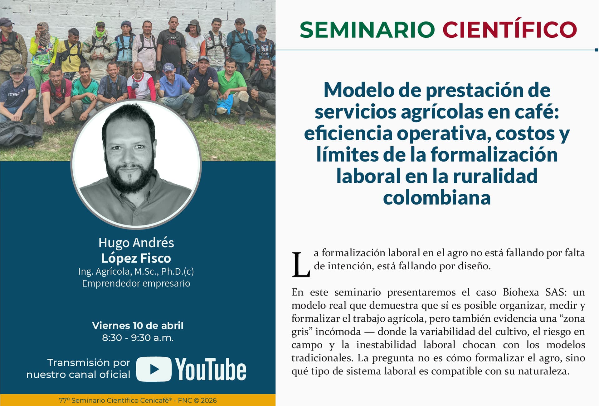 Invitación 10 de Abril