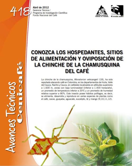 <p>(avt0418)Conozca los hospedantes, sitios de alimentación y oviposición de la chinche de la chamusquina del café. (avt0418)</p>