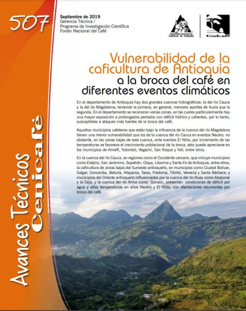 <p>(avt0507)Vulnerabilidad de la caficultura de Antioquia a la broca del café en diferentes eventos climáticos (avt0507)</p>