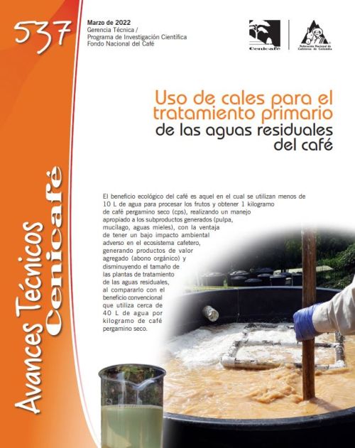 <p>(avt0537)Uso de cales para el tratamiento primario de las aguas residuales del café (avt0537)</p>