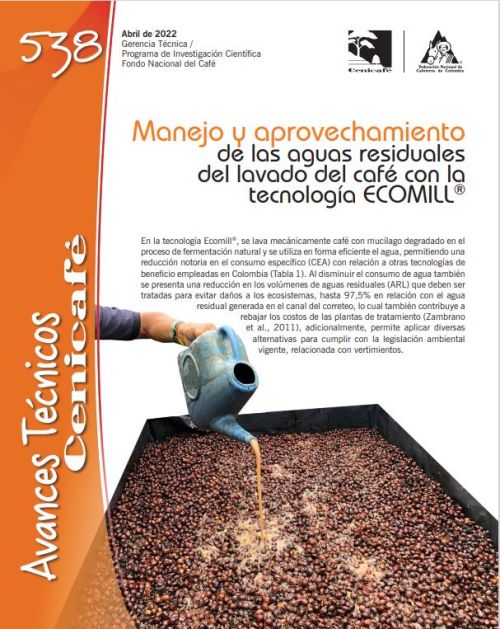 <p>(avt0538)Manejo y aprovechamiento de las aguas residuales del lavado del café con la tecnología ECOMILL® (avt0538)</p>