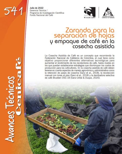 <p>(avt0541)Zaranda para la separación de hojas y empaque de café en la cosecha asistida(avt0541)</p>