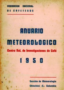 <p>Anuario meteorológico cafetero 1950</p>