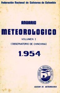 <p>Anuario Meteorológico Cafetero 1954</p>