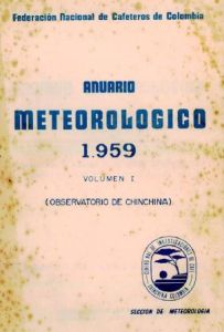<p>Anuario Meteorológico Cafetero 1959</p>