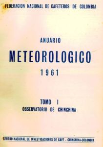 <p>Anuario Meteorológico Cafetero 1961</p>