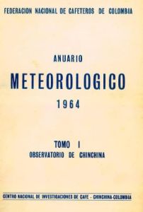 <p>Anuario Meteorológico Cafetero 1964</p>