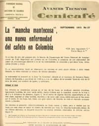 <p>(avt0027)La ‘mancha mantecosa’ una nueva enfermedad del cafeto en Colombia. (avt0027)</p> <p>(avt0027)La ‘mancha mantecosa’ una nueva enfermedad del cafeto en Colombia. (avt0027)</p>