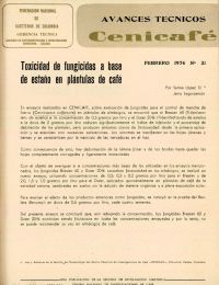 <p>(avt0031)Toxicidad de fungicidas a base de estaño en plántulas de café. (avt0031)</p> <p>(avt0031)Toxicidad de fungicidas a base de estaño en plántulas de café. (avt0031)</p>