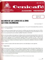 <p>(avt0034)Régimen de las lluvias de la zona cafetera colombiana. (avt0034)</p> <p>(avt0034)Régimen de las lluvias de la zona cafetera colombiana. (avt0034)</p>
