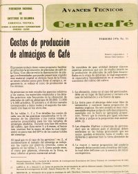 <p>(avt0051)Costos de producción de almácigos de café. (avt0051)</p>