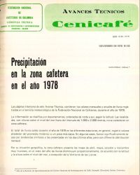 <p>(avt0083)Precipitación en la zona cafetera en el año 1978. (avt0083)</p>
