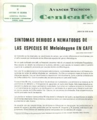 <p>(avt0090)Síntomas debidos a nematodos de las especies de /Meloidogyne/ en café. (avt0090)</p>