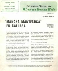 <p>(avt0094)Mancha mantecosa en Caturra. (avt0094)</p>