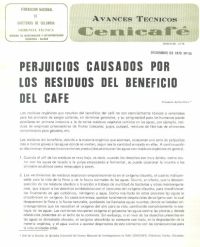 <p>(avt0096)Perjuicios causados por los residuos del beneficio del café. (avt0096)</p>