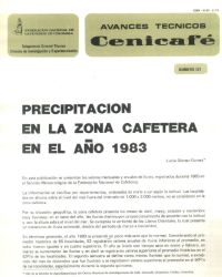 <p>(avt0121)Precipitación en la zona cafetera en el año 1983. (avt0121)</p> <p>(avt0121)Precipitación en la zona cafetera en el año 1983. (avt0121)</p>
