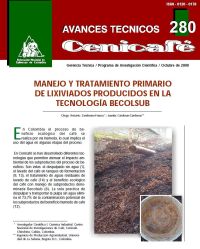 <p>(avt0280)Manejo y tratamiento primario de lixiviados producidos en la tecnología BECOLSUB. (avt0280)</p> <p>(avt0280)Manejo y tratamiento primario de lixiviados producidos en la tecnología BECOLSUB. (avt0280)</p>