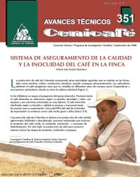 <p>(avt0351)Sistema de aseguramiento de la calidad y la inocuidad del café en la finca. (avt0351)</p> <p>(avt0351)Sistema de aseguramiento de la calidad y la inocuidad del café en la finca. (avt0351)</p>