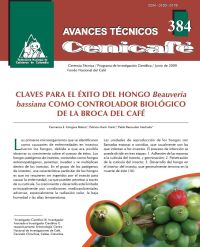 <p>(avt0384)Claves para el éxito del hongo /Beauveria bassiana/ como controlador biológico de la broca del café. (avt0384)</p> <p>(avt0384)Claves para el éxito del hongo /Beauveria bassiana/ como controlador biológico de la broca del café. (avt0384)</p>