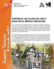 <p>(avt0405)Controle los flujos de café y agua en el módulo Becolsub. (avt0405)</p> <p>(avt0405)Controle los flujos de café y agua en el módulo Becolsub. (avt0405)</p>