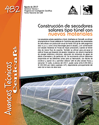 <p>(avt0482)Construcción de secadores solares tipo túnel con nuevos materiales. (avt0482)</p>