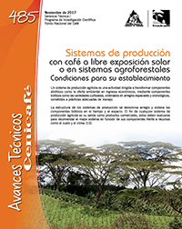 <p>(avt0485)Sistemas de producción con café a libre exposición o en sistemas agroforestales. (avt0485)</p>