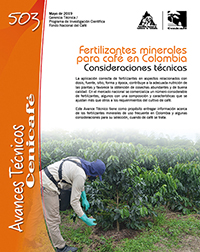 <p>(avt0503)Fertilizantes minerales para café en Colombia Consideraciones técnicas (avt0503)</p>