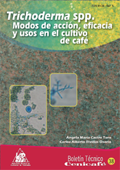 <p>(bot038)Trichoderma spp. Modos de acción, eficacia y usos en el cultivo de café.</p>