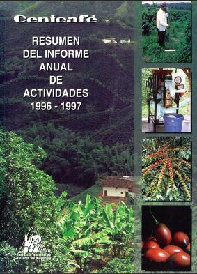 <p>Informe anual Cenicafé 1997</p>