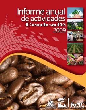<p>Informe anual Cenicafé 2009</p>